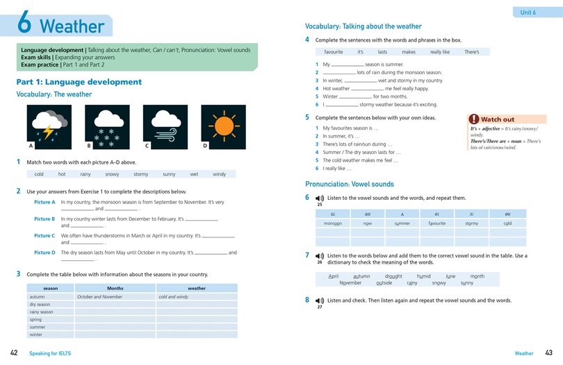 Aper&ccedil;u du contenu_Get Ready for IELTS Speaking (incl. Audio)