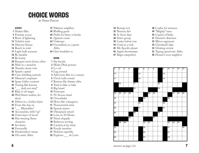 Sample content 2_Getaway Crosswords