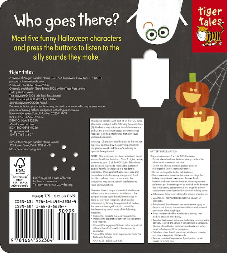 Aper&ccedil;u du contenu_Ghost Goes Boo! An Interactive Book with 5 Sounds!