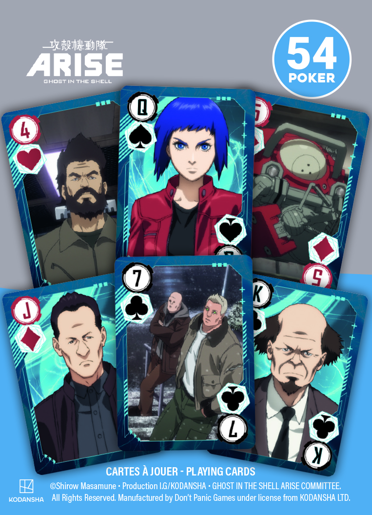 Sample content 2_Ghost in the Shell: Arise - Playing Cards