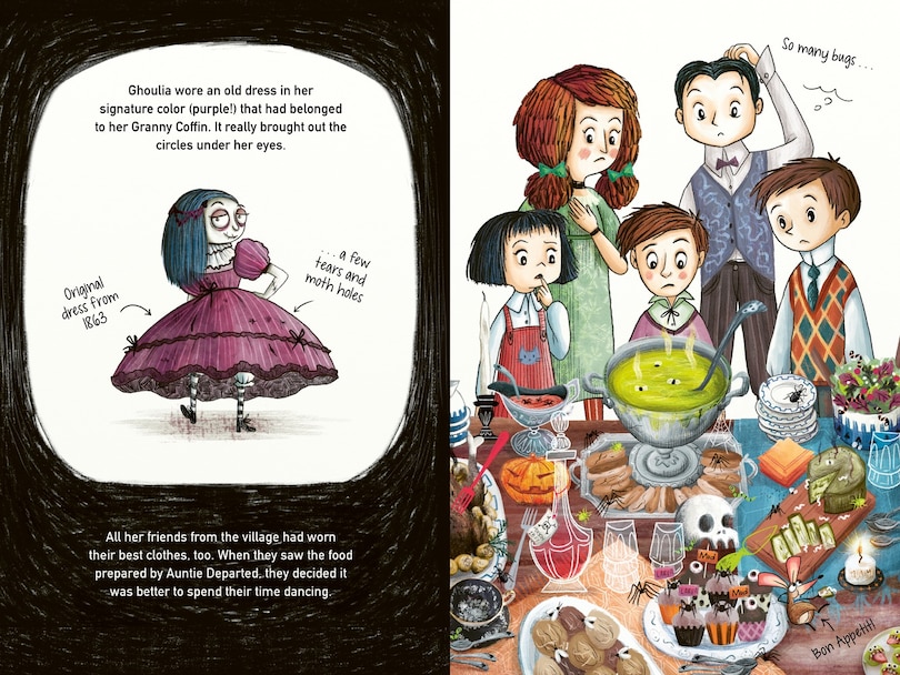 Aper&ccedil;u du contenu_Ghoulia and the Ghost with No Name (Book #3)