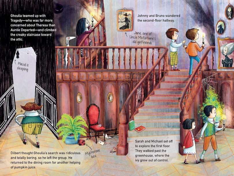 Sample content_Ghoulia and the Mysterious Visitor (Book #2)