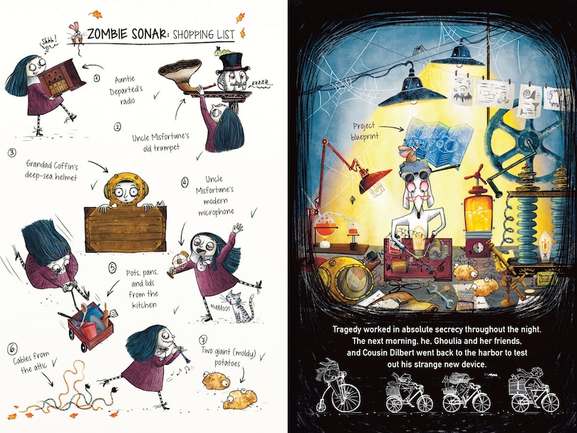 Aper&ccedil;u du contenu_Ghoulia and the Sunken Secret (Book #5)