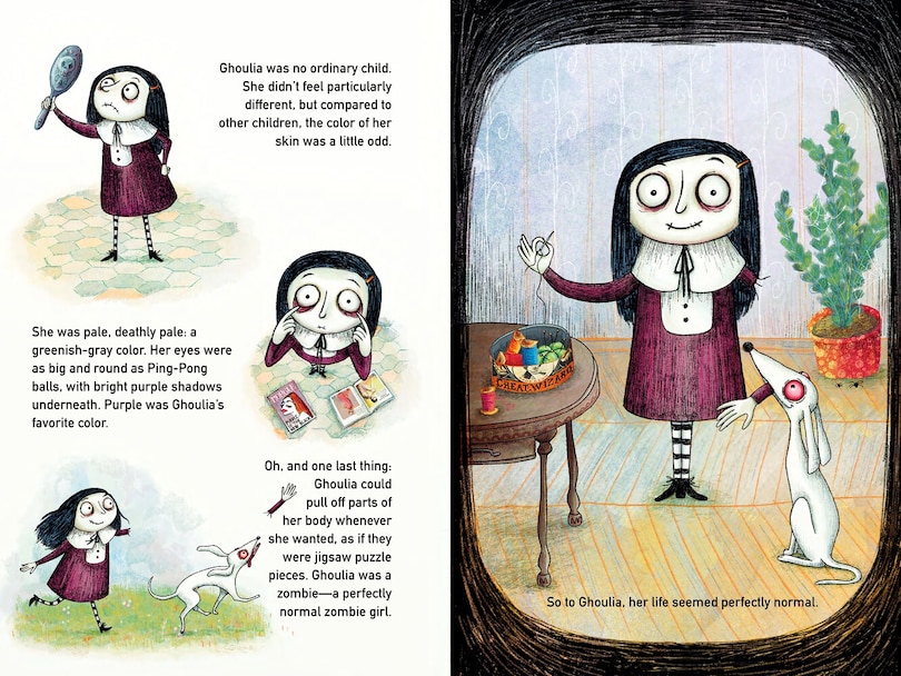 Aper&ccedil;u du contenu 3_Ghoulia: Making New Friends Can Be Scary (Book #1)