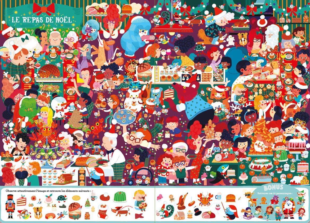 Giant Seek-and-find Merry Christmas! ('bd') | Indigo