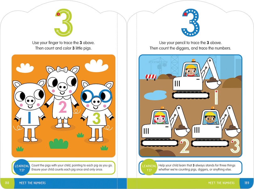 Aperçu du contenu_Giant Toddler: My Alphabet & Counting Workbook (Scholastic Early Learners)