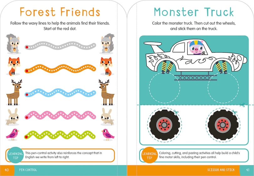 Aperçu du contenu 3_Giant Toddler: Trace & Write Workbook (Scholastic Early Learners)