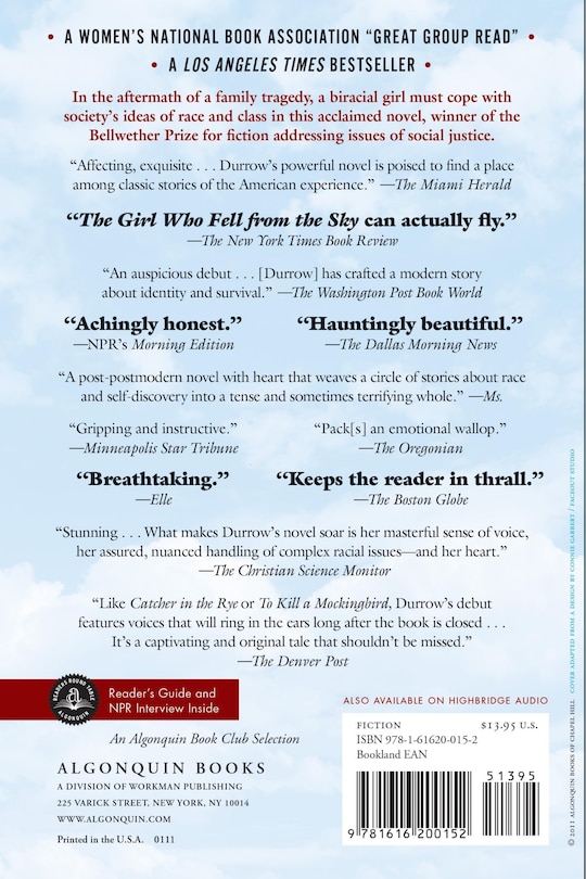 Couverture arrière_GIRL WHO FELL FROM THE SKY