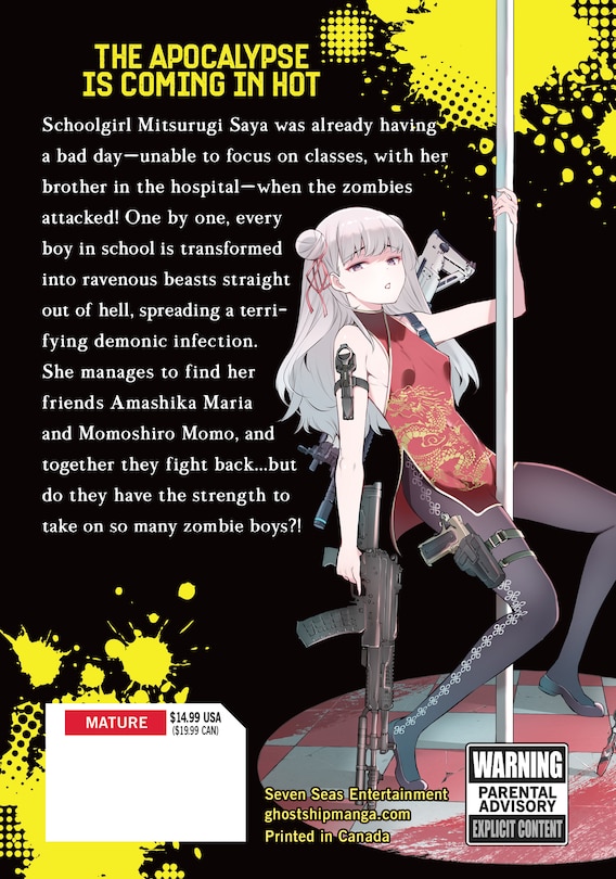 Couverture arri&egrave;re_Girls Zombie Party Vol. 1