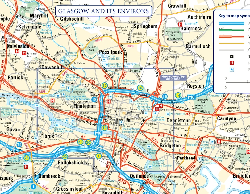 Aper&ccedil;u du contenu 3_Glasgow Pocket Map
