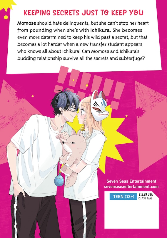 Couverture arrière_Glasses with a Chance of Delinquent Vol. 3
