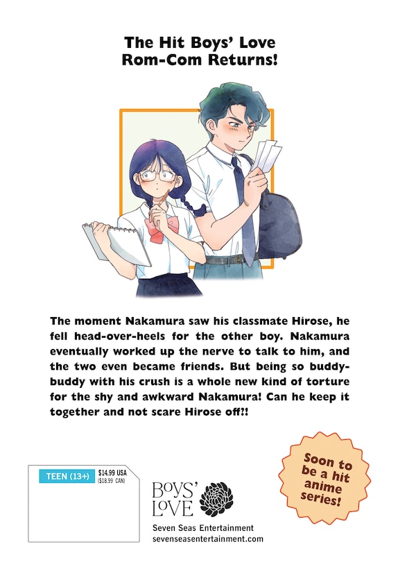 Back cover_Go For It, Nakamura-kun!! Vol. 2 (New Edition Rerelease)