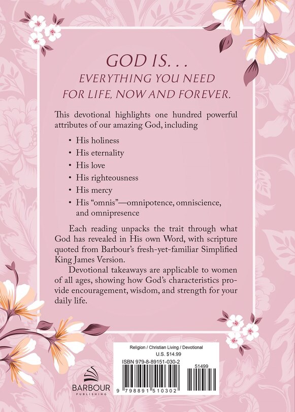 Back cover_God Is. . .All You Need