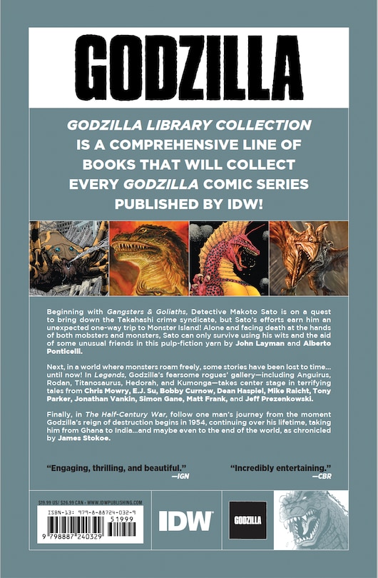 Aperçu du contenu 5_Godzilla Library Collection, Vol. 1