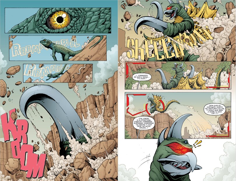 Aperçu du contenu 3_Godzilla: Rulers of Earth--IDW Classic Collections