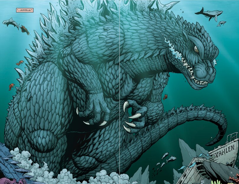 Aperçu du contenu 5_Godzilla: Rulers of Earth--IDW Classic Collections