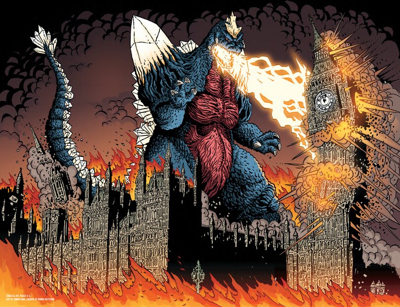 Sample content 4_Godzilla: The Monster Comic Art Collection