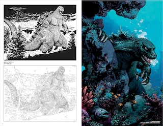 Sample content 5_Godzilla: The Monster Comic Art Collection