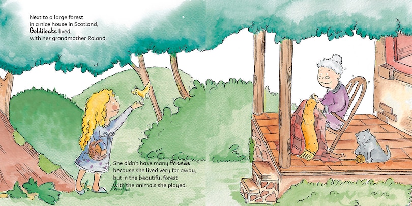 Sample content 3_Goldilocks And The Three Bears