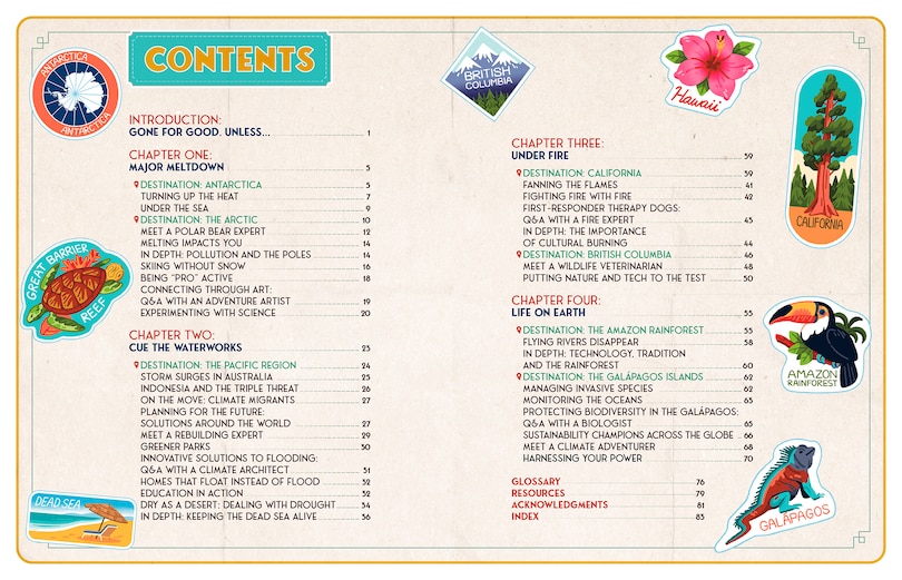 Table des mati&egrave;res_Gone Forever?