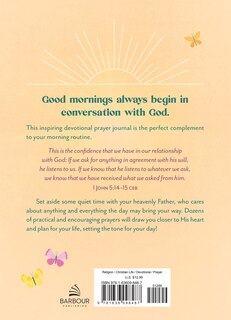 Couverture arrière_Good Morning, God! An Encouraging Prayer Journal for Women