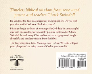 Back cover_Good Morning, Lord . . . Can We Talk?