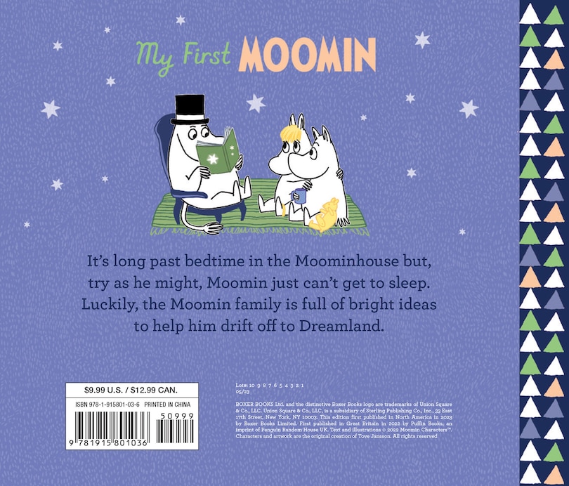 Back cover_Goodnight, Moomin