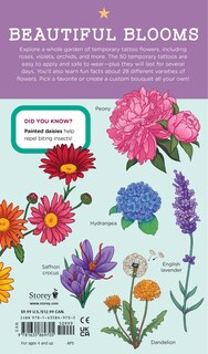 Back cover_Gorgeous Garden of Tattoo Flowers