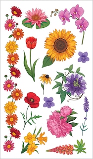 Sample content 2_Gorgeous Garden of Tattoo Flowers