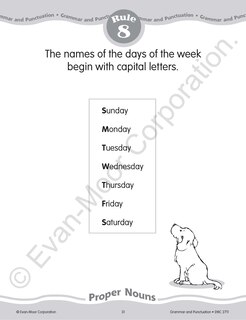 Sample content 2_Grammar & Punctuation, Grade 1 Teacher Resource