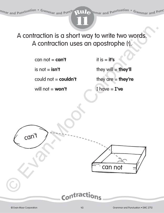 Sample content 5_Grammar & Punctuation, Grade 2 Teacher Resource