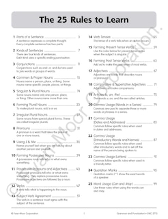 Sample content_Grammar & Punctuation, Grade 3 Teacher Resource