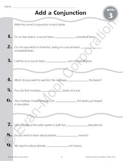 Sample content 3_Grammar & Punctuation, Grade 3 Teacher Resource