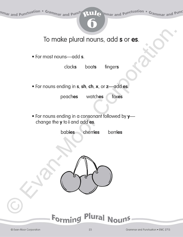 Sample content 4_Grammar & Punctuation, Grade 3 Teacher Resource