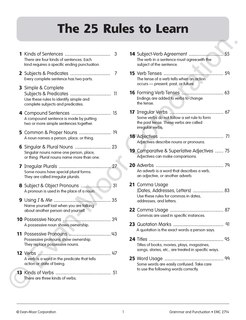 Sample content_Grammar & Punctuation, Grade 4 Teacher Resource