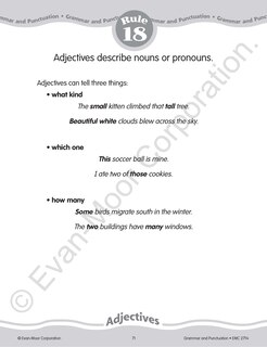 Sample content 2_Grammar & Punctuation, Grade 4 Teacher Resource