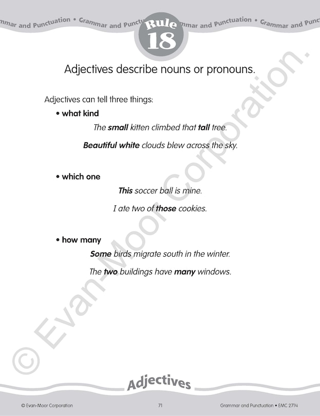 Sample content 2_Grammar & Punctuation, Grade 4 Teacher Resource