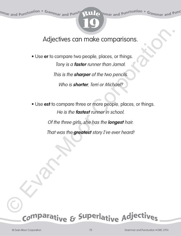 Sample content 5_Grammar & Punctuation, Grade 4 Teacher Resource