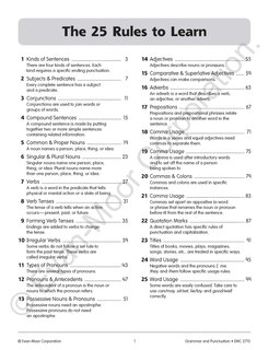 Sample content_Grammar & Punctuation, Grade 5 Teacher Resource