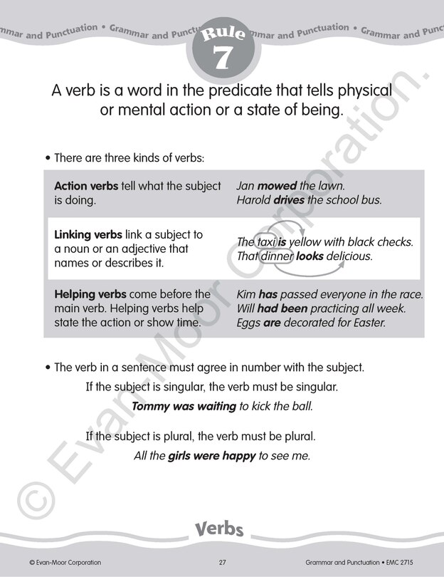 Sample content 2_Grammar & Punctuation, Grade 5 Teacher Resource