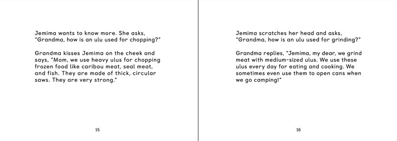 Sample content_Grandma, What's An Ulu For?