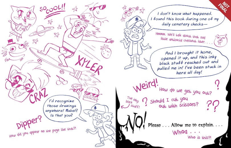 Sample content_Gravity Falls: Don't Color This Book!