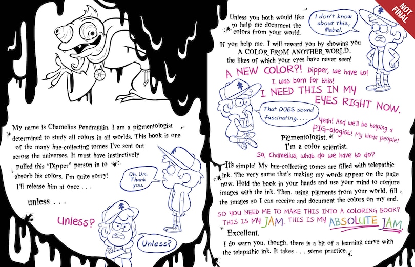 Sample content 2_Gravity Falls: Don't Color This Book!