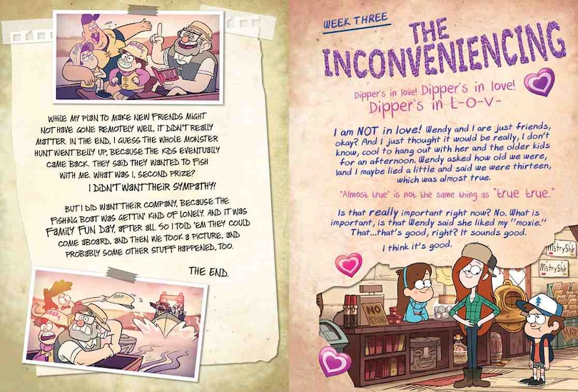 Aperçu du contenu_Gravity Falls: Gravity Falls: Tales of the Strange and Unexplained