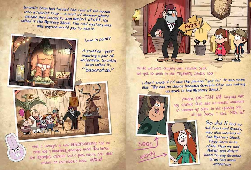 Aperçu du contenu 2_Gravity Falls: Gravity Falls: Tales of the Strange and Unexplained