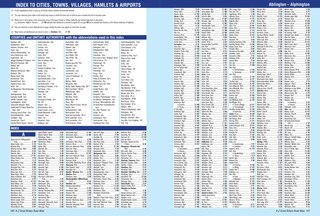 Aper&ccedil;u du contenu 4_Great Britain A-Z Handy Road Atlas 2027 (A5 Spiral)