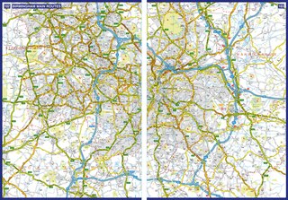 Sample content 3_Great Britain A-z Road Atlas 2022 (a3 Paperback)