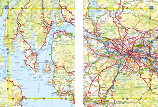 Sample content_Great Britain A-z Road Atlas 2022 (a4 Spiral)
