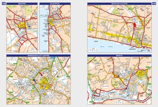 Sample content 3_Great Britain A-z Road Atlas 2022 (a4 Spiral)