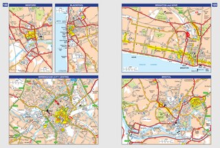 Aper&ccedil;u du contenu 3_Great Britain A-Z Road Atlas 2025 (A4 Spiral)